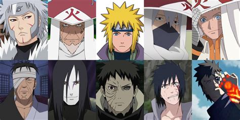 leaf village hokages|all the hokages in order.